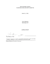 Meeting Minutes