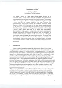 Nasalization in Mọ̀bà