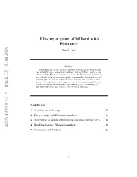 Arxiv:1906.01911V1 [Math.DS] 5 Jun 2019 5 Conclusion and Outlook 12