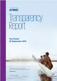 Transparency Report 2016