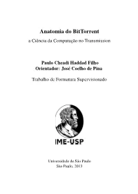 Anatomia Do Bittorrent a Ciência Da Computação No Transmission