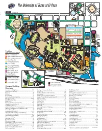 UTEP Campus Map 3-20-14