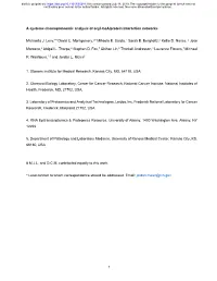 A Systems Chemoproteomic Analysis of Acyl-Coa/Protein Interaction Networks