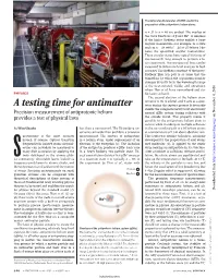 A Testing Time for Antimatter Tator During the Capture Process