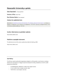 Newcastle University E-Prints