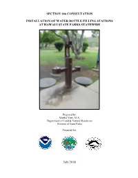 Sec.106 Statewide Water Bottle Stations DRAFT REVISED
