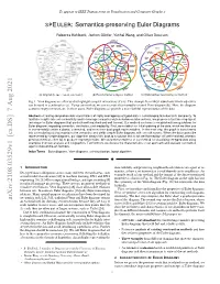 SPEULER: Semantics-Preserving Euler Diagrams