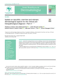 Update on Vasculitis: Overview and Relevant