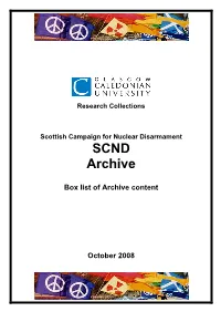 SCND Archive
