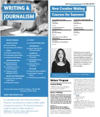 Writing & Journalism