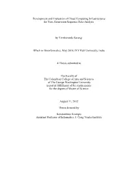 Development and Evaluation of Cloud Computing Infrastructures for Next-Generation Sequence Data Analysis