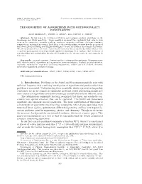 The Geometry of Algorithms with Orthogonality Constraints∗