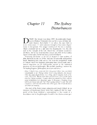 Chapter 11 the Sydney Disturbances