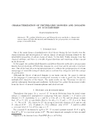 Characterization of Pr¨Ufer-Like Monoids and Domains by Gcd