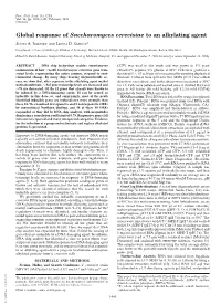 Global Response of Saccharomyces Cerevisiae to an Alkylating Agent