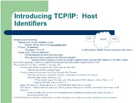 IP Addressing
