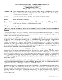 October 9, 2017 Board Meeting Minutes
