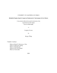 Reliability Engineering for Long-Term Deployment of Autonomous Service Robots