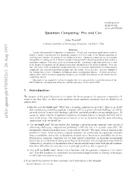 Arxiv:Quant-Ph/9705032V3 26 Aug 1997