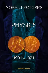 Michelson's Nobel Lecture
