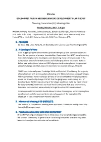 NDP Steering Minutes 060317