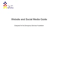 Website and Social Media Guide