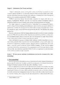 Chapter 2 Globalization: Past, Present and Future Chapter 1 Analyzed The