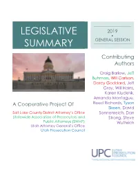 Legislative Summary