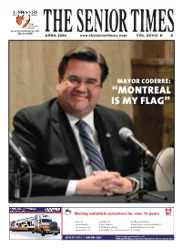 “Montreal Is My Flag”