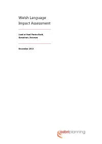 Welsh Language Impact Assessment