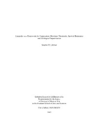 Rhythmic Thresholds, Spectral Harmonies and Afrological Improvisation
