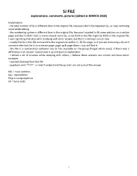 SJ FILE Explanations, Comments, Pictures (Edited in MARCH 2018)