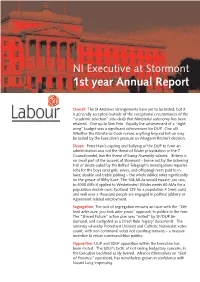 1St Year Annual Report
