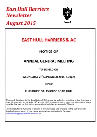 August Newsletter