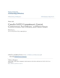 Canada's NATO Commitments