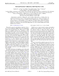 Exciton Polaritons Confined in a Zno Nanowire Cavity