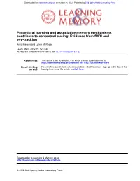 Eye-Tracking Contribute to Contextual Cueing: Evidence from Fmri And