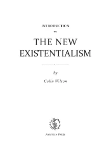 New Existentialism