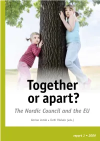 The Nordic Council and the EU