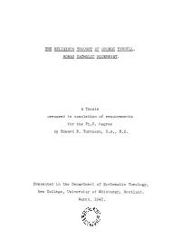 A Thesis Prepared in Completion of Requirements for the Ph.D. Degree by Edward P