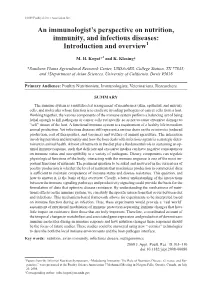 An Immunologist's Perspective on Nutrition, Immunity, and Infectious