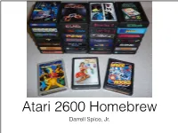 Atari 2600 Homebrew 2013