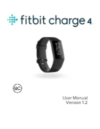 Fitbit Charge 4 User Manual