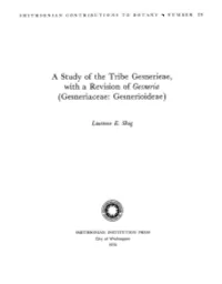 Gesneriad Reference