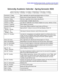Spring Semester 2022