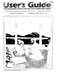 ~ .THE Magazinfe for Ep1m & MS-DOS COMPUTER USERS