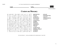 2C Mercury Crater Wordsearch V1
