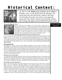 Historical Context