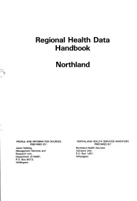 Regional Health Data Handbook Northland