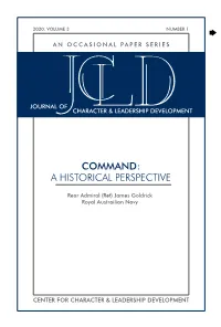 Command: a Historical Perspective